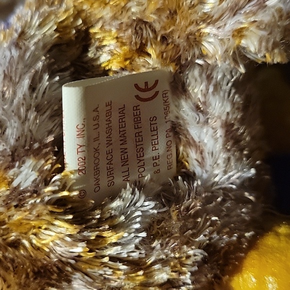 Vtg 2001 Ty Wise Owl Smarter Graduation School College Beanie Baby Error - Picture 10 of 14